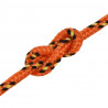 Cuerda de barco polipropileno naranja 4 mm 100 m 5