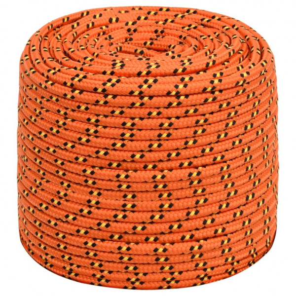 Corda de barco 6 mm 50 m polipropileno laranja M 2