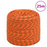 Corda de barco 10 mm 25 m polipropileno laranja 1