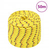 Cuerda de barco polipropileno amarillo 14 mm 50 m 1