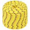 Corda de barco 14 mm 50 m polipropileno amarelo 2