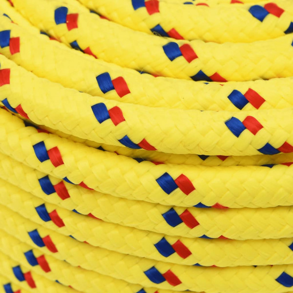 Corda de barco 14 mm 50 m polipropileno amarelo M 4