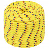 Cuerda de barco polipropileno amarillo 12 mm 25 m 2