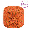 Corda de barco 6 mm 100 m polipropileno laranja 1