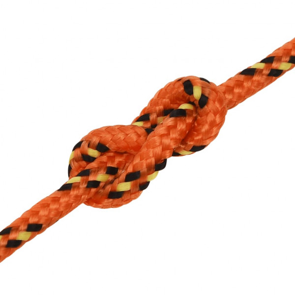 Corda de barco 5 mm 50 m polipropileno laranja M 5