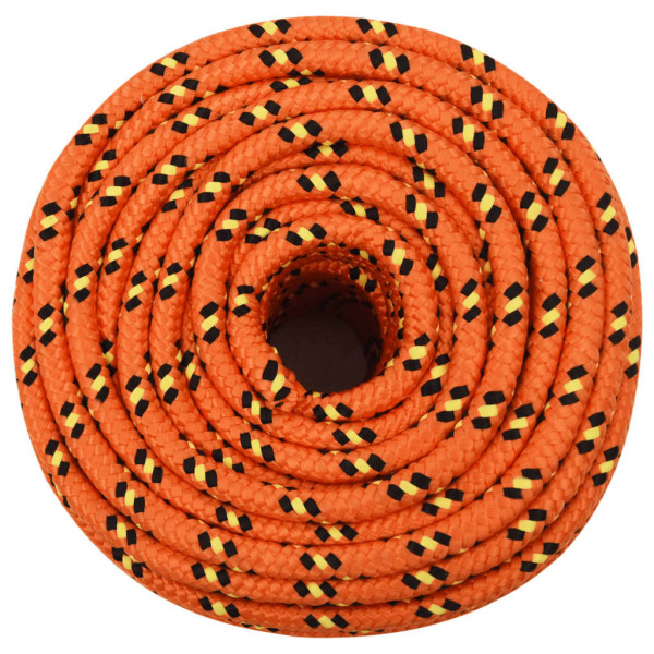 Corda de barco 12 mm 250 m polipropileno laranja M 3