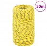 Cuerda de barco polipropileno amarillo 2 mm 50 m 1