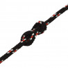 Corda de barco 4 mm 25 m polipropileno preto 5