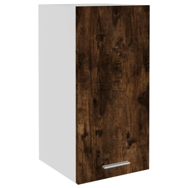 Mueble colgante madera contrachapada roble ahumado 29.5x31x60cm M 2