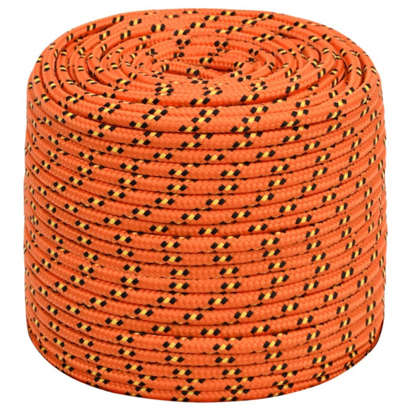 Cuerda de barco polipropileno naranja 8 mm 250 m M 2