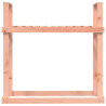 Leñero de madera maciza de Douglas 110x35x108.5 cm 5