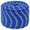 Cuerda de barco polipropileno azul 14 mm 100 m 2