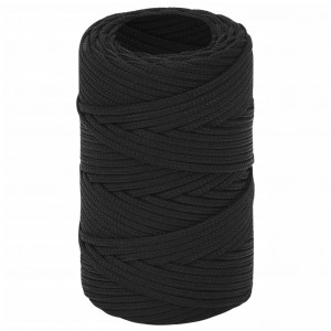Cuerda de barco polipropileno negro intenso 2 mm 50 m H