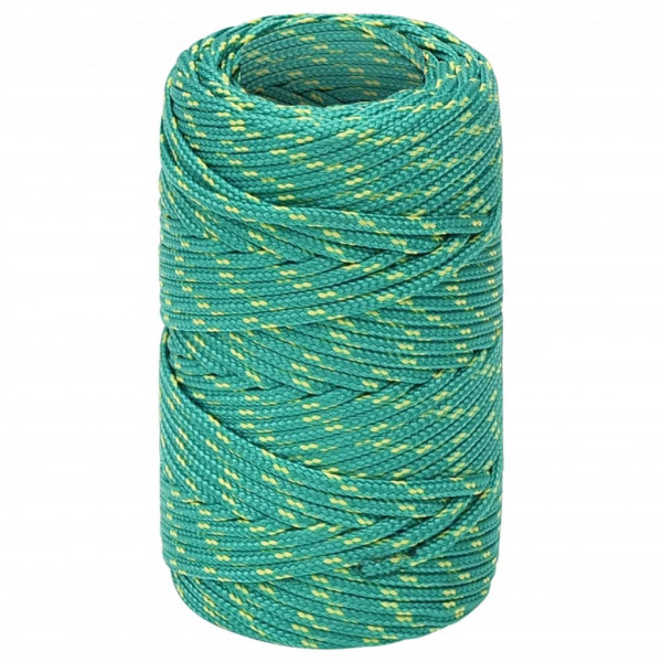 Cuerda de barco polipropileno verde 2 mm 25 m M 2