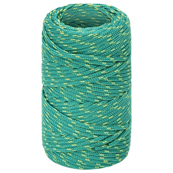Cuerda de barco polipropileno verde 2 mm 50 m M 2
