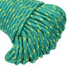 Cuerda de barco polipropileno verde 4 mm 25 m 4