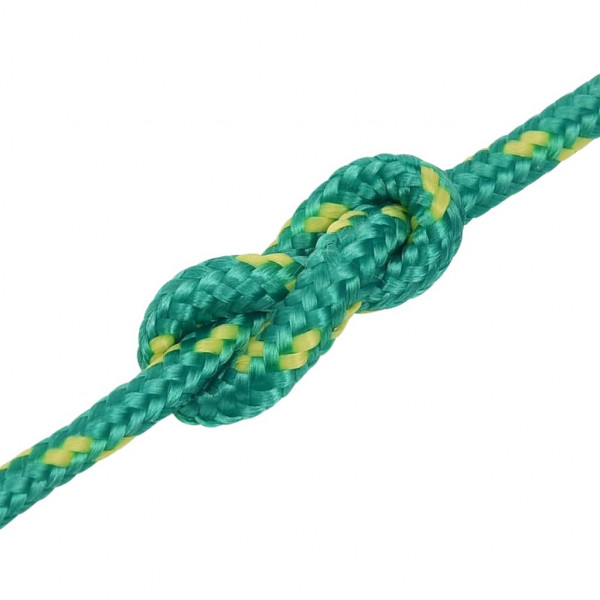 Corda de barco 4 mm 25 m polipropileno verde M 5