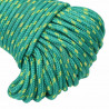 Cuerda de barco polipropileno verde 5 mm 25 m 4