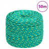 Corda de barco 6 mm 50 m polipropileno verde 1