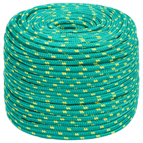 Cuerda de barco polipropileno verde 6 mm 250 m M 2