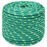 Cuerda de barco polipropileno verde 14 mm 25 m 2