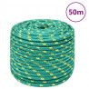 Corda de barco 14 mm 50 m polipropileno verde 1