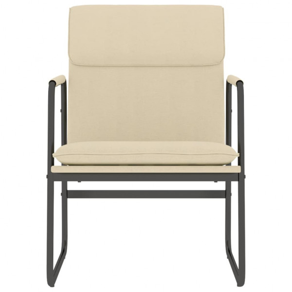 Assento relaxante de tecido creme 55x64x80 cm M 3