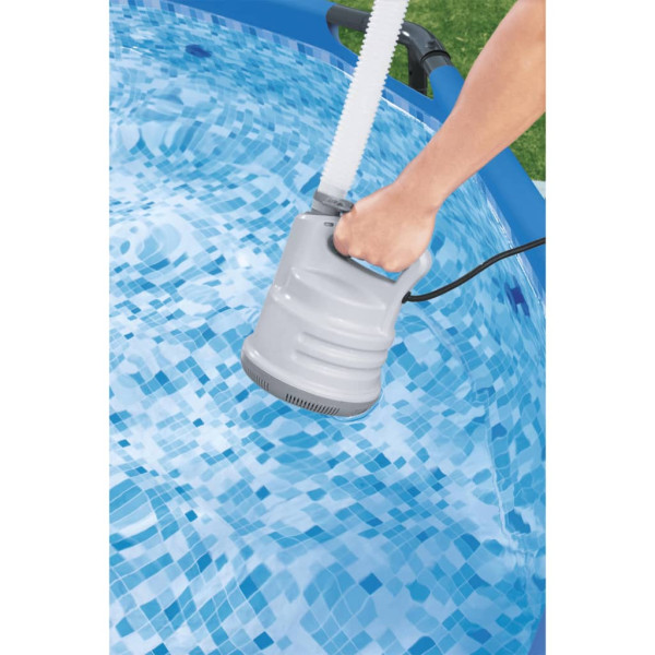 Bestway Bomba de desagüe para piscina blanca M 3