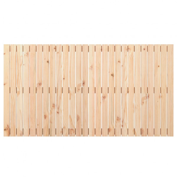 Cabecero de cama de pared madera maciza de pino 166x3x90 cm M 4