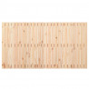 Cabecero de cama de pared madera maciza de pino 166x3x90 cm 4
