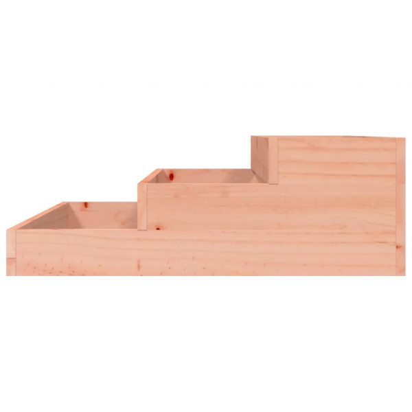 Jardinera de madera maciza de abeto douglas 78x78x27 cm M 5