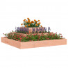 Jardinera de madera maciza de abeto douglas 80x80x27 cm 3