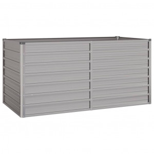 Arriate oxidado de acero corten 160x80x77 cm H