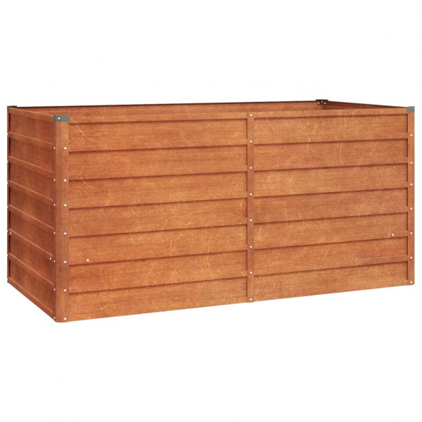 Arriate oxidado de acero corten 160x80x77 cm M 3
