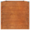 Arriate oxidado de acero corten 160x80x77 cm 5
