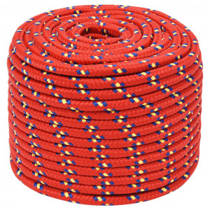 Corda de barco 12 mm 100 m polipropileno vermelho H