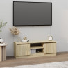 Mueble de TV con puerta roble Sonoma 102x30x36 cm 1