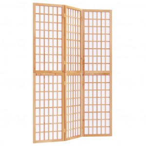 Biombo plegable con 3 paneles estilo japonés 120x170 cm H