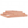 Jardinera de madera maciza de douglas 110x110x27 cm 2