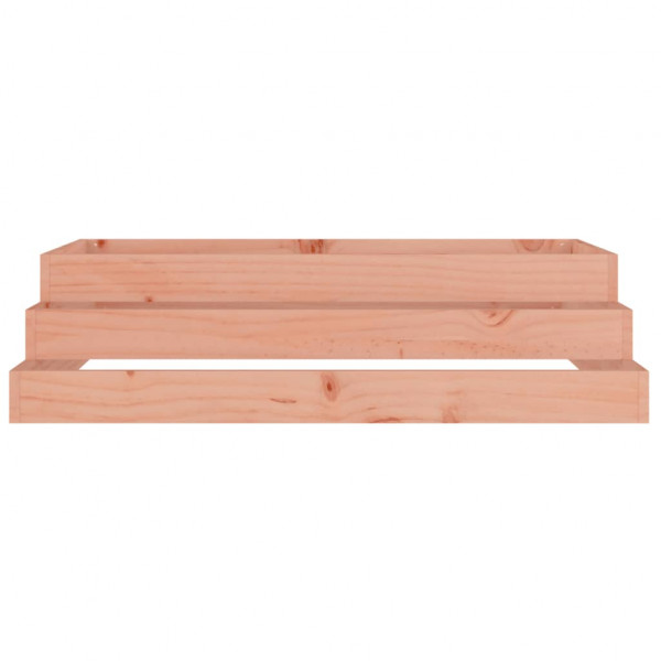 Jardinera de madera maciza de douglas 110x110x27 cm M 4