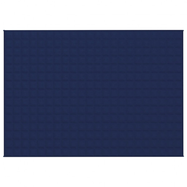 Manta con peso tela azul 155x220 cm 11 kg M 3