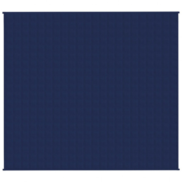 Manta con peso tela azul 200x225 cm 13 kg M 3