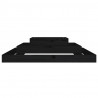 Jardinera madera maciza de pino negro 110x110x27 cm 4