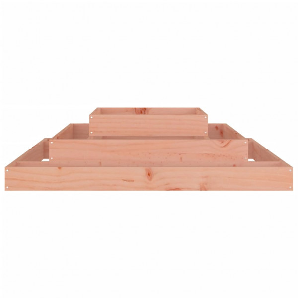 Jardinera de madera maciza de douglas 110x110x27 cm M 5