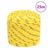 Corda de barco 18 mm 25 m polipropileno amarelo 1