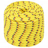 Cuerda de barco polipropileno amarillo 12 mm 50 m 2