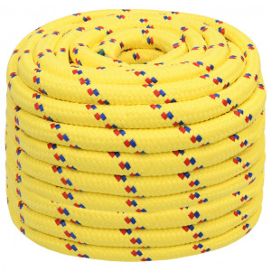 Cuerda de barco polipropileno amarillo 20 mm 25 m H