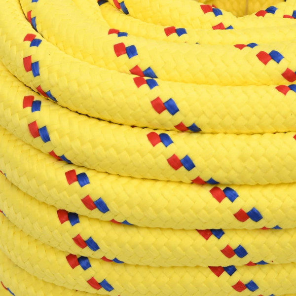 Corda de barco 20 mm 25 m polipropileno amarelo M 4