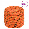 Corda de barco 18 mm 25 m polipropileno laranja 1