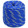 Corda de barco 16 mm 25 m polipropileno azul 2